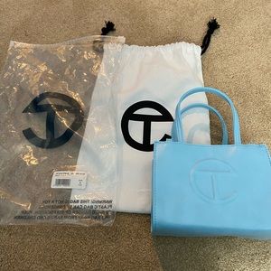 Telfar Small Shopper Pool Blue🐬